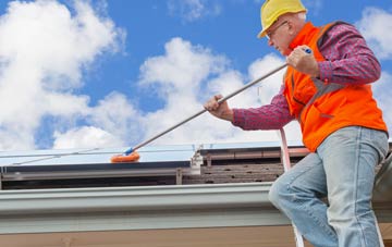 Glyn Ceiriog soft wash roof cleaning